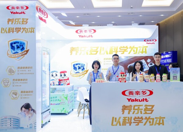 养乐多“以科学为本”展台