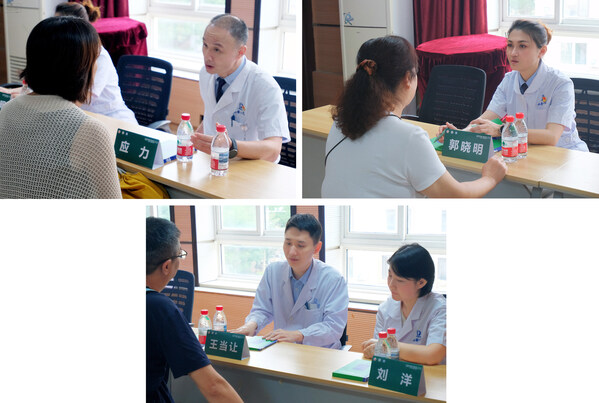 健康咨询现场