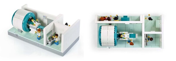 乐高®核磁共振扫描仪模型套装还原了核磁共振检查中的医疗元素 乐高®核磁共振扫描仪模型套装还原了核磁共振检查中的医疗元素