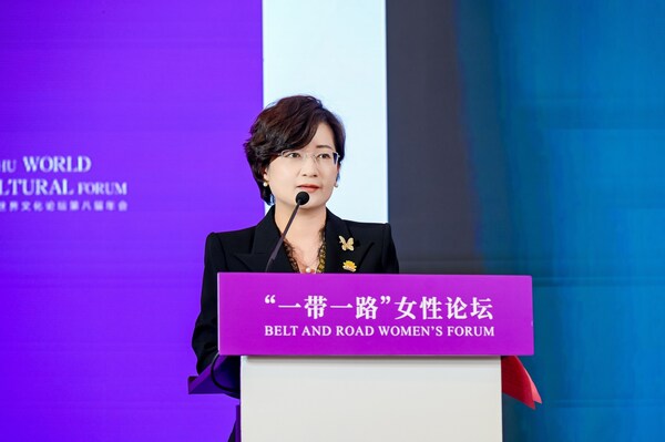 孙金妮发表主题演讲