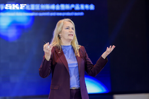 斯凯孚首席技术官兼技术开发高级副总裁Annika Ölme 斯凯孚首席技术官兼技术开发高级副总裁Annika Ölme