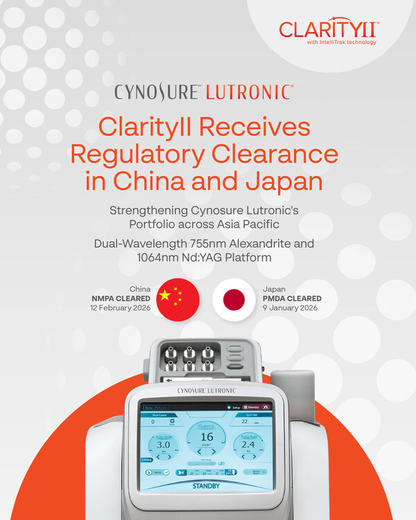 Clarity II Receives Regulatory Clearance in China and Japan Clarity II Receives Regulatory Clearance in China and Japan
