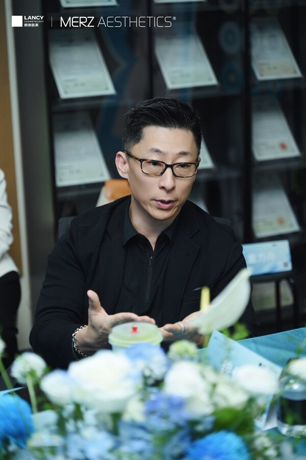麦施美学中国区总经理William Cui现场发言