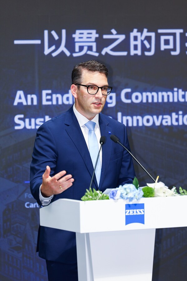 蔡司大中华区总裁兼首席执行官费铭远(Martin Fischer) 蔡司大中华区总裁兼首席执行官费铭远(Martin Fischer)